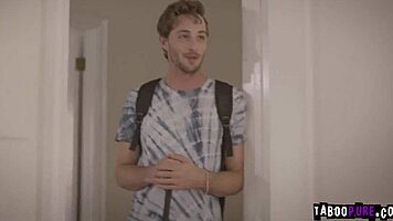 Nerd stepsis and stepbro enjoy roleplay fun together