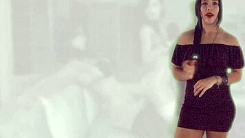 Shemale engages in intimate activity with girl in futa animation.