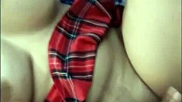 Teacher punishes misbehaving student with anal dick