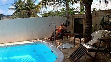 Wow, Check Out That Big Ass Latina Beggar Showing Tits!