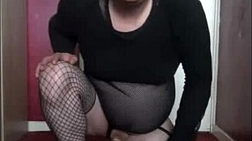 Unbelievable! Bisexual Crossdressing Sissy Mark Wright Craves Cock in Ass for New Thrills