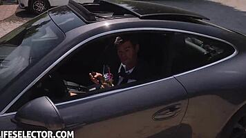 Pov Car Theft Sex Games with Geisha Kyd, Tiffany Tatum, Lia Lin, Mimi Cica