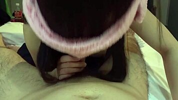 i fucked a hairy asian teen's cunt for the first time and came inside