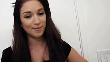 Step Sis Rides Step Bro's Monster Cock Hard. Blowjob and Pussy Fucking in Intense Session.