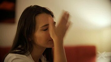 Liz Jordan's virginity burden leads to taboo sex with cumshot