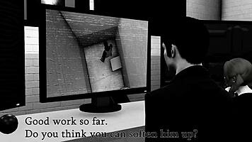 She's the prison prostitute teasing with deepthroat blowjobs