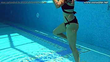 Small Tits Latina Babe Andreina De Luxe Dives Underwater