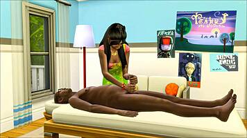Indian Stepdaughter Gives DADDY Intense Erotic MASSAGE!
