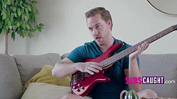 Getting Turned On by Stepbro's Vibrating Speaker