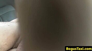 Uk Teen Rides In Taxi With Driver