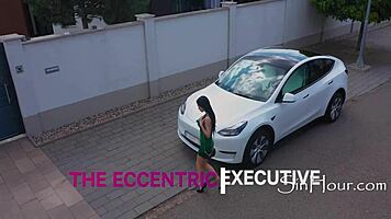 enough parking for two - sasha rose takes it hard in both holes