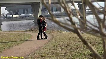 Cute Bella Grey's Tight Anus Stretched Hard