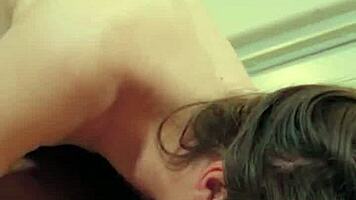 oh man i wanna screw this hot brunette teen deepthroat and make her gag and squirt all over me