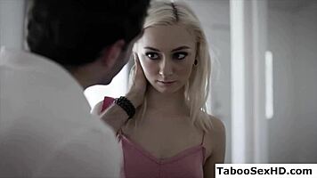 Teacher seduces and fucks his young student passionately