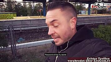 Hey, wanna see a German blonde in nylons picked up off the street?