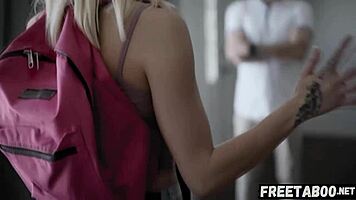 Watch Chloe Temple's Narrow Ass Get Blown by Her Tutor!