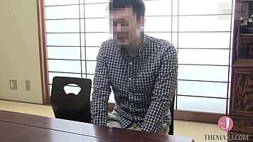 Erotic Japanese Woman Rides Virgin in Intro