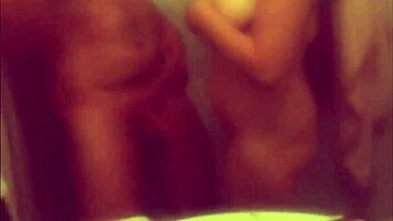 naughty young amateurs play with penis in the shower!