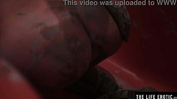 wet and dirty cutie fingers her pussy to orgasm in the bathtub 😏