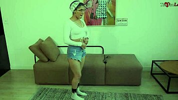 Hey, blue-haired Latina teen Maria, suck me off right now