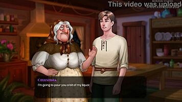 Old Grandma Turns into Big Tits Teen