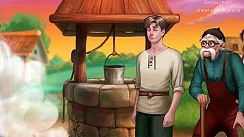 Old Grandma Turns into Big Tits Teen