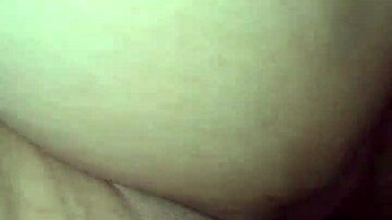 cheating wife creampied doggy by young friend 😈