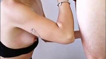 Sara Latina Gives Sloppy Blowjob Cumshot
