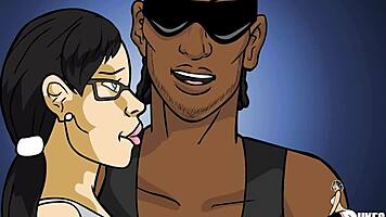 Big Tit Nerdy Chick Sucks My Fat Dick Hard