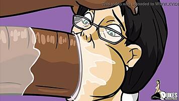 Big Tit Nerdy Chick Sucks My Fat Dick Hard