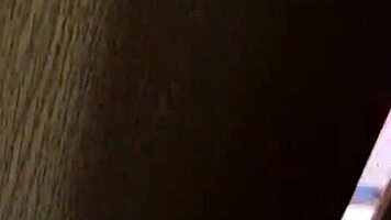 redhead meets man in stained lingerie