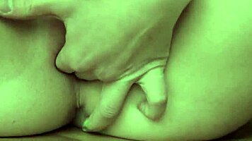 Amber A Fingers Her Pussy