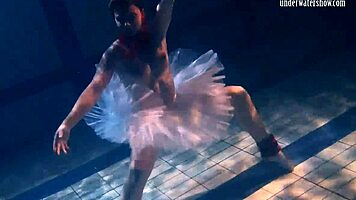 Look At Bulava Lozhkova's Big Tits And Ass Underwater!