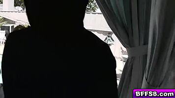 brunette ladies love petite teen with small tits