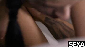 watch this sexy girls tits jiggle as she rides her lovers cock