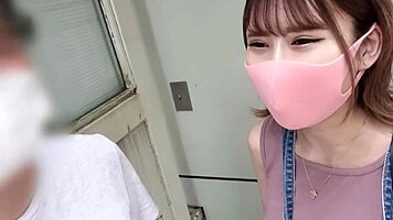 i can’t believe i got this cute korean amateur to blow me in the car.