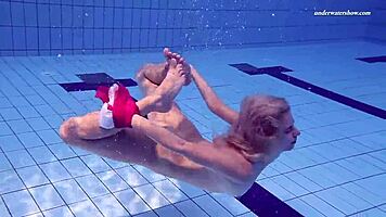 Elena Proklova Alone In Pool