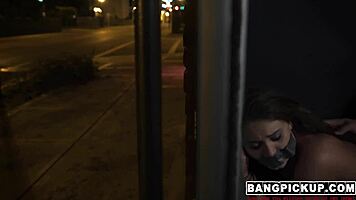 jojo kiss was stunning as she got banged hard on street