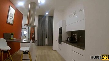 Hunt4k Hunter Rents Apartment With Intimate Deal For Blonde Wife