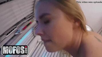 josh casey northman fucks on tanning bed
