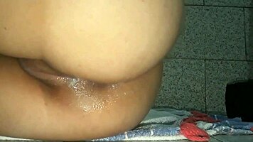 Hot Amateur Teen 18+ Masturbates With Dildo And Cums
