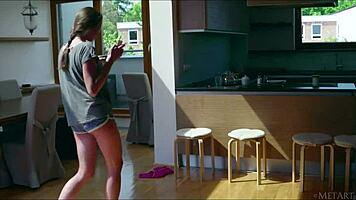 metart busty russian babe ethelle undresses solo