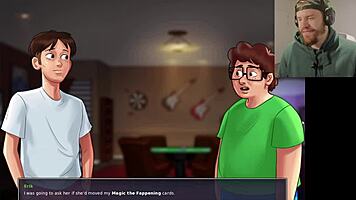 Starting drama with chemistry teacher in summertime saga