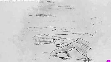 Stunning Milf Sade Mare Strips Outdoors