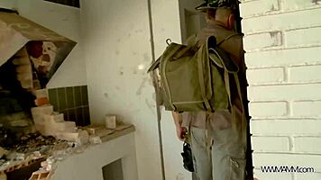 Hot Czech Model Fucks Outdoors for Food