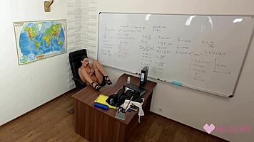 i got caught masturbating by the guard on hidden cam and he shared it.