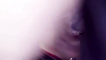 after losing the jerk-off game, he strips and shows his ass and dick in sheer red lingerie