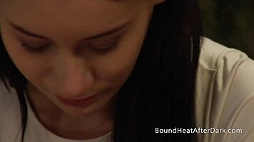 Lesbian massages perfect pussy and fingers her submissive madame