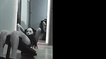 I caught her recording and fucked her hard