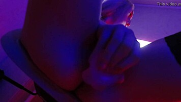 Swedish Teen 18+ Teases Her Creamy Pussy